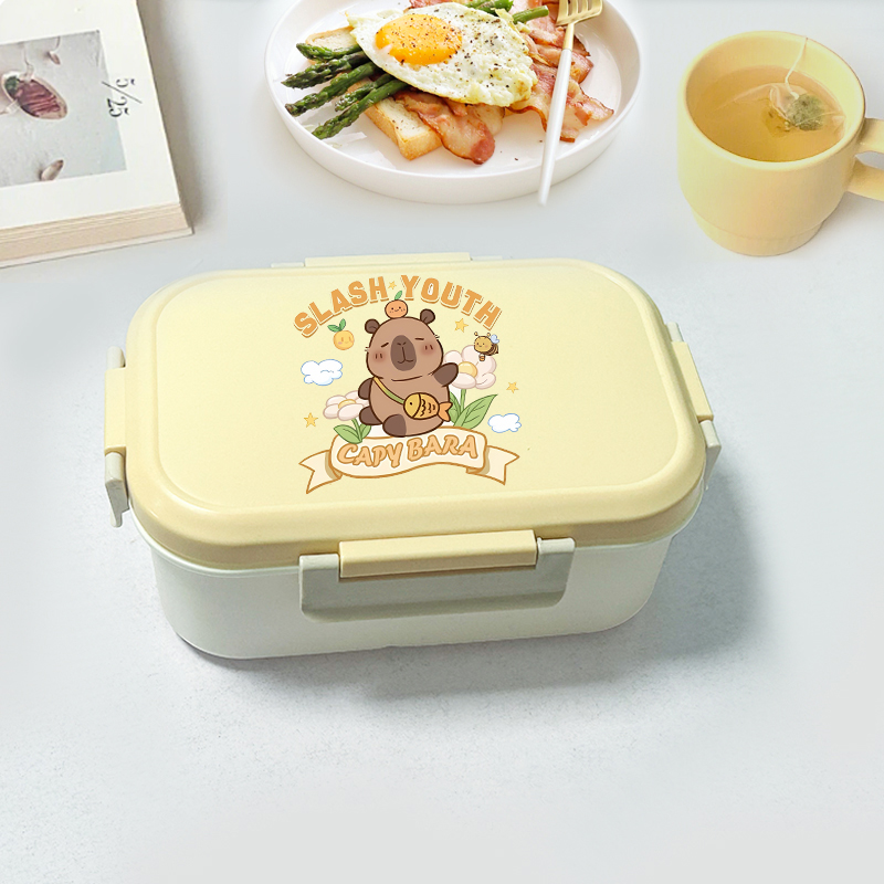 Capybara Bento Lunch Box Carto - Food Storage Containers のレビューと価格