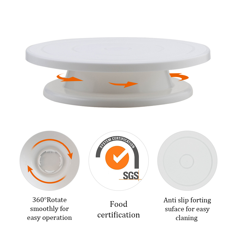 Pastry Turntable Kit Cake Deco - Cake Decorating Turntable のレビューと価格