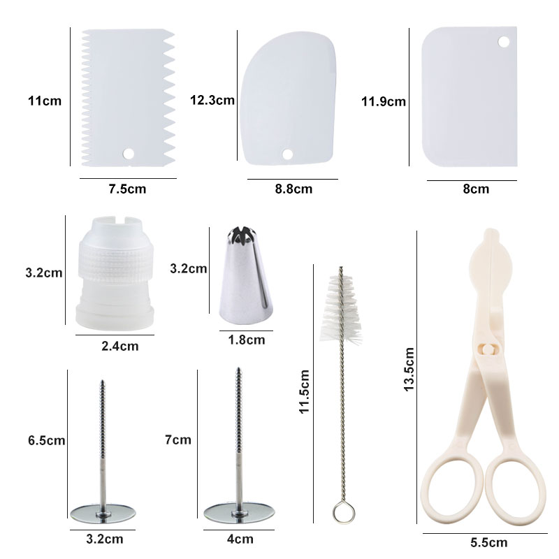 Pastry Turntable Kit Cake Deco - Cake Decorating Turntable のレビューと価格