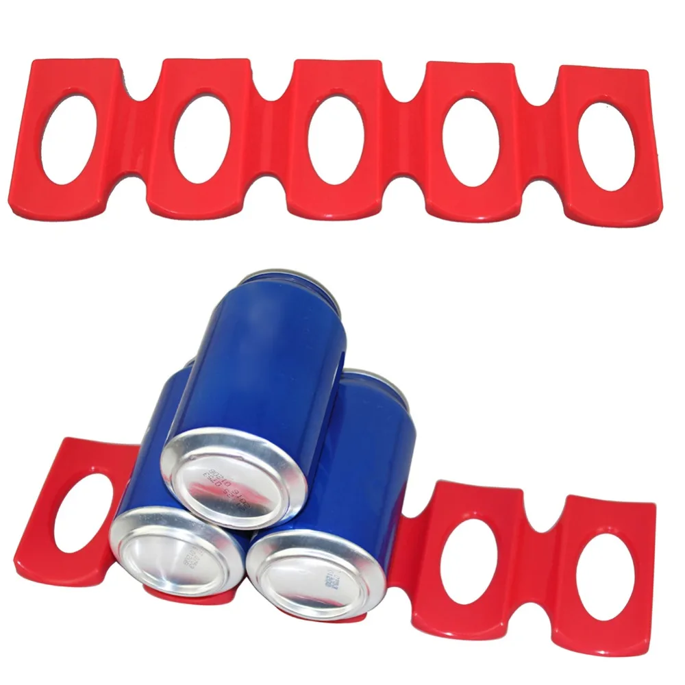Red Silicone Fridge Can Beer W - Kitchen Gadgets Holder のレビューと価格